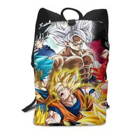 Transformaciones Goku Casual Backpack Daypack Laptop Bag School Bag BookBag