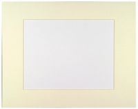 Sax Premium Precut Mat, White, 24" L x 18" W (Pack of 10)