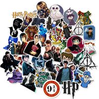 Auceo Movie Cartoon Laptop Stickers 50pcs Pack Vinyl Skateboard Water Bottle Computer Travel Case Guitar Snowboard Luggage Car Bike Phone Graffiti Decal