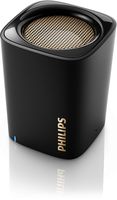 Philips BT100B/37 Wireless Mini Compact Portable Bluetooth Speaker with Built-In Microphone for Phone Calls