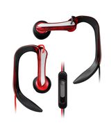 TDK LoR smartphone with remote control sport headphone Red TH-SEFAS300RD (japan import)