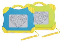 CoolToys Magnetic Drawing Board for Kids 3 and Up, Drawing Toy for Enhancing Kids Creativity, 2 Pack