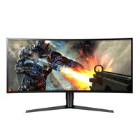 LG 34GK950G-B 34" 21:9 Ultragear WQHD Nano IPS Curved Gaming Monitor with NVIDIA G-SYNC and Sphere Lighting (2018) (Renewed)