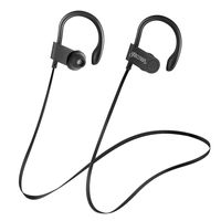 Rumba by Carlos Santana Wireless Sport Bluetooth Earbuds, Headphones IPX5 Waterproof, Hi-Fi HD Bass Stereo Sweatproof Earphones w/Mic, Noise Cancelling Headset for Workouts, 6 HRS Playtime