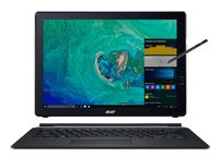 Acer Switch 7 Black Edition, 13.5" 2256 x 1504 Touch, 8th Gen Intel i7-8550U, 16GB LPDDR3, 512GB SSD, Windows 10 Pro, Acer Active Stylus, SW713-51GNP-879G