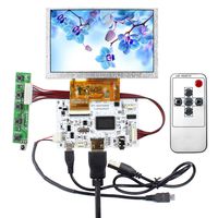 VSDISPLAY Fit for Raspberry Pi, 5" 5 inch 800X480 LCD Screen with HDMI Controller Board