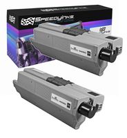 Speedy Inks Compatible Toner Cartridge Replacement for Okidata 44469802 Type C17 High-Yield (Black, 2-Pack)
