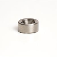 Stainless O2 Sensor Bung/Boss - Coped/Radius Type - M18x1.5mm Thread Pitch - SS304 - Stainless Bros
