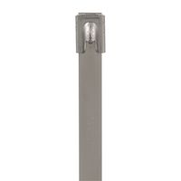 Panduit MLT4H-LP316 MLT Self-Locking Cable Tie, Heavy, 316 Stainless Steel, 14.3-Inch Length (50-Pack)