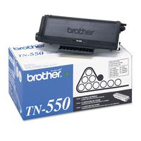 BROTHER TN550 Original Toner Cartridge, Black - in Retail Packaging