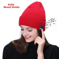 Wireless Musical Beanie Hat Headphones Winter Washable Hat Knit Cap Wireless Speaker for iPhone iPad Sumsung Smart Phone