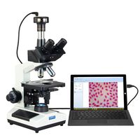 OMAX 40X-2000X Phase Contrast Trinocular Compound LED Microscope with 5MP Digital Camera