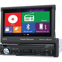 7 in. Single-DIN in-Dash Touchscreen DVD Receiver with Bluetooth