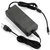 SingPad 12 Volt Adapter Power Supply 100V~240V AC to DC Converter 10 Amp LED Driver with 3 Prong Plug 5.5x2.5mm tip Lighting Transformer for Flexible LED Tape Strip Light