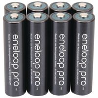 PANASONIC BK-4HCCA8BA eneloop(R) XX Batteries (AAA; 8 pk) consumer electronics