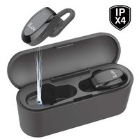 (Upgraded) iLuv Wireless Earbuds, Bluetooth 5.0 Wireless Earbuds with Wireless Charging Case IPX4 Sweatproof TWS Stereo Headphones in-Ear Built-in Mic Headset Premium HD Sound for Sports