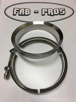 Borg Warner Turbo Flange, 5" Marmon Exhaust Downpipe Flange Clamp , S400 S400SXE S475 S480, `T6`