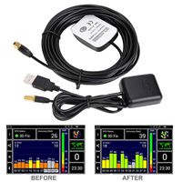 Fansport Car GPS Antenna Universal Adhesive Car Signal Amplifier Antenna Booster