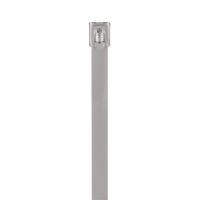 Panduit MRT2H-L4 Pan-Steel Retained Tension Tie, Heavy Cross, 304 Stainless Steel, 12.2" Length (50-Pack)