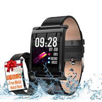 Smart Watch, Fitness Tracker With Blood Pressure & Heart Rate & Sleep Monitor Compatible For IOS & Android,Waterproof Smart Bracelet With Pedometer &Color Screen & Two Straps,Smartwatch For Men Women