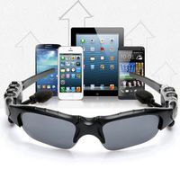 Brotherhood Wireless Smart Glass Sunglasses Build in Bluetooth Headset Headphone Mp3 for iPhone Samsung Galaxy, HTC, LG and All Smartphones