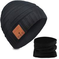 ZecRek Bluetooth Beanie Hat Headphones V4.2 Wireless Musical Winter Knit Hat Cap w/Built-in 2 HD Stereo Speakers & Mic Gifts for Men/Dad/Women/Mom/Teen Boys/Girls Stocking Stuffer