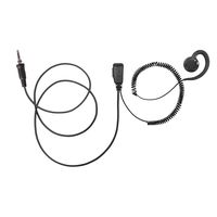 BOMMEOW BSE15-Y2 C Shape Earpiece Swivel Style Earhanger for Vertex Yaesu VX-6E VX-120 FT-270R VX-7R FT-277R