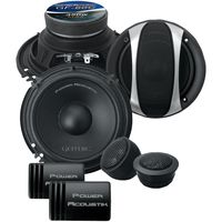 Power Acoustik GC 60C Gothic Series 6.5" 350W Max 2-Way Component Set