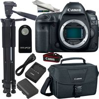 Canon EOS 5D Mark IV DSLR Camera ( Body Only ) + Deal-Expo Accessories Bundle