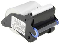 Brady LabelizerPlus and VersaPrinter Tape Cartridge  B- 595 Indoor/Outdoor Vinyl Film Size: 4" x 90'   BLK/WHT 1PK