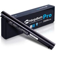 NinjaBatt Pro Laptop Battery for HP 776622-001 LA04 728460-001 752237-001 776906-001 TPN-Q130 TPN-Q132 HSTNN-LB5S HSTNN-UB5M HSTNN-UB5N HSTNN-IB6R LA03DF LA04DF - Samsung Cells - [4 Cells/2600mAh]