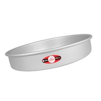Fat Daddio's PRD-153 Round Cake Pan, 15 x 3 Inch, Silver