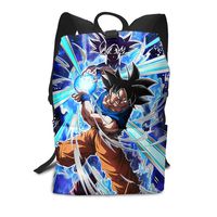 Transdimensional Instinct Goku Ultra Instinct Casual Backpack Daypack Laptop Bag School Bag BookBag