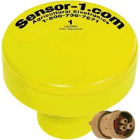 Sensor-1 DS-GPSM-TJ8551-YEL 1 Hz GPS Speed Sensor, Yellow Housing with Tee-Jet 855 Connector