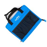 CozyCase - The Ultimate 3-in-1 Kids Convertible Travel Tablet Bag - Perfect Accessory for Car & Home - Blue