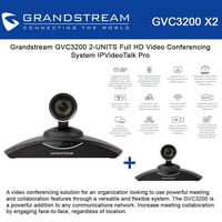 Grandstream GVC3200 2-KIT Full HD Video Conferencing System IPVideoTalk Pro