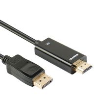 Displayport to HDMI, Benfei 4K DP to HDMI 10 Feet Cable Gold-Plated Cord Compatible for Lenovo, Dell, HP, ASUS