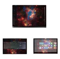 Decalrus - Protective Decal Skin Sticker for MSI GS63VR Stealth Pro (15.6" Screen) case Cover wrap MSgs63vr-117