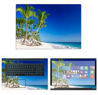 Decalrus - Protective Decal Flames Skin Sticker for Lenovo IdeaPad L340 (17.3" Screen) case Cover wrap LEideapad17_L340-123