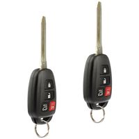 Key Fob Keyless Entry Remote fits 2013 2014 2015 2016 2017 Toyota Highlander Rav4 (GQ4-52T H), Set of 2