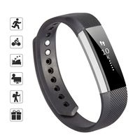 TOMALL Replacement Silicone Bands Compatible for Fitbit Alta and Alta HR,Waterproof Sport Wristband Bracelet for Women Men (Small, Black)