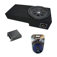 Compatible with 2001-2005 Ford Explorer Sport Trac SUV Kicker Comp C10 Single 10" Sub Box Enclosure & CXA400.1