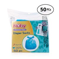 Nuby 50-Piece Diaper Sacks