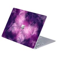 MasiBloom 1 PCS Anti-Scratch Vinyl Decal Sticker Laptop Cover Skin for 13" 13.5 inch Microsoft Surface Laptop 3 & 2 & 1 (2019/18/17 Released), Not Compatible with Surface Book (Nebula- Purple)