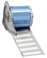 Brady M71-250-175-342 BMP71 PermaSleeve Wire Marker Sleeves, 0.439" Height, 1.765" Width, Polyolefin (B-342) White (Roll of 100)