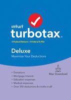 TurboTax Deluxe 2019 Tax Software [Amazon Exclusive] [Mac Download]