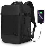 MARK RYDEN laptop Backpack carry on Bag with shoe compartment USB Charging Port fit 15.6 Laptop