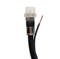 150ft AERIAL COAXIAL RG6 MESSENGER CABLE w/GROUND STRAP UL ETL CM CATV SATELLITE Audio Video Cable w/ANTI CORROSSIVE WEATHER SEAL BRASS Connectors