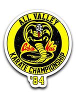Cobra Kai All Valley Karate Championship 1984 Vinyl Decal Sticker 3''x4''