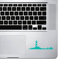 StickAny Palm Series Lighthouse Long Sticker for MacBook Pro, Chromebook, and Laptops (Turquoise)